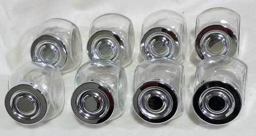IKEA MINI GLASS APOTHECARY SPICE JARS Set of 8 with lids - Picture 3 of 5