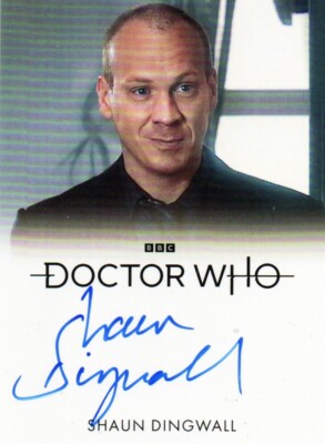 Doctor Who Serie 5-7: Shaun Dingwall als Pete Tyler Full Bleed Autogrammkarte