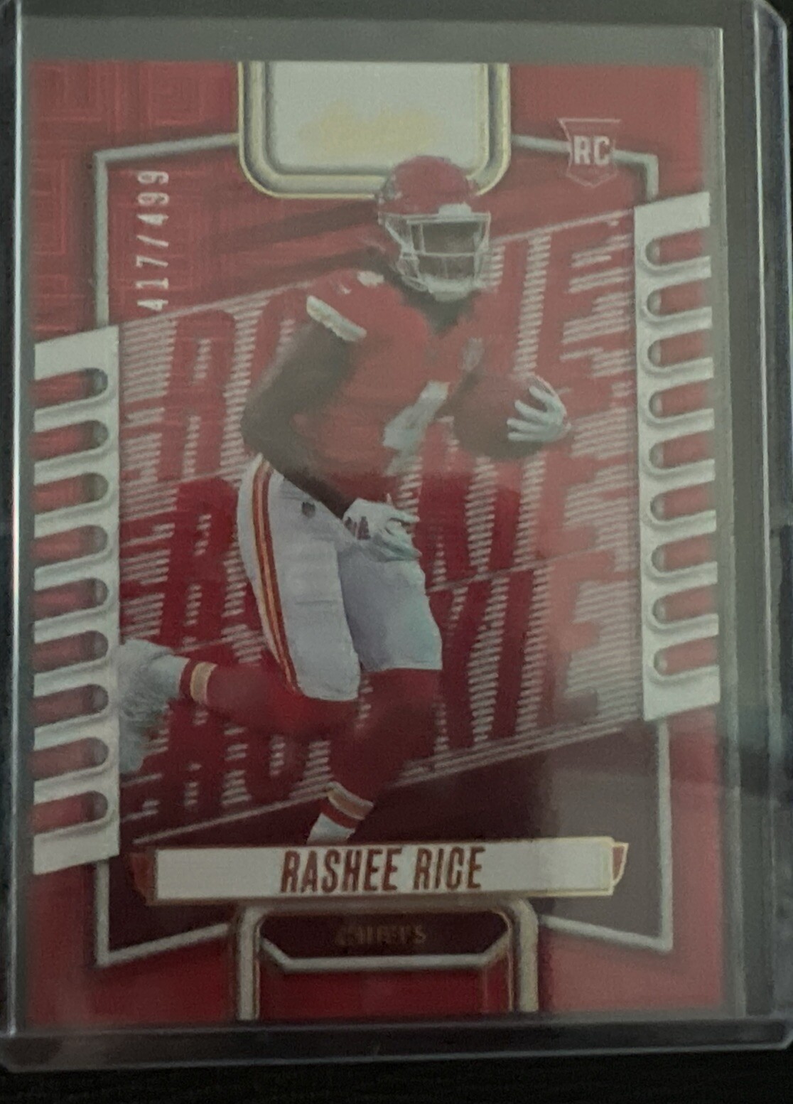 2023 Panini Absolute Rashee Rice #120 Red Squares /499