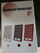 Desktop Red Light Therapy Panel 200W Reduce Muscle Fatigue 660nm 850nm 40 LEDs