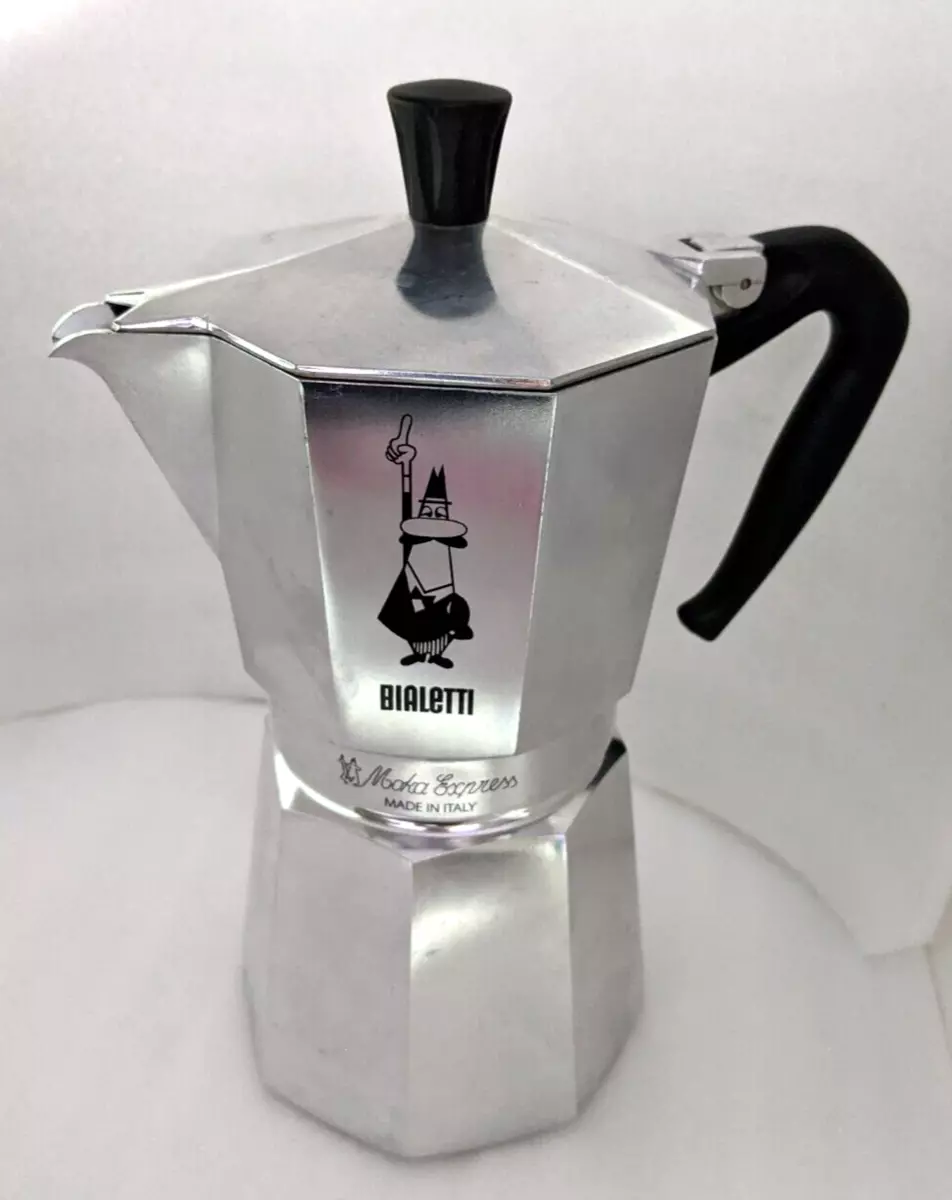 TW. BIALETTI Moka Express 9 Cup Stovetop Espresso Coffee Maker Pot Made In  Italy