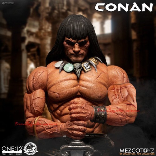 Mezcotoyz 1/12 Barbarian Conan Conan Action Figure In Stock New Toys - Picture 3 of 9