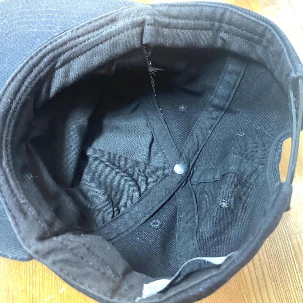 CELINE Hat logo cap Baseball cap cap cotton Black/White | eBay