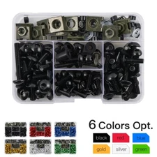 Complete Fairing Bolts Kit Screws For Kawasaki Ninja 250 300 400 650 ZX6R ZX10R