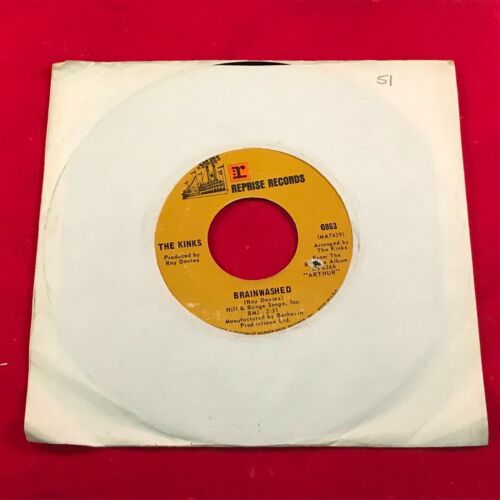 THE KINKS Victoria 1969 USA 7" Vinyl Single original 45 record brainwashed - Picture 2 of 2