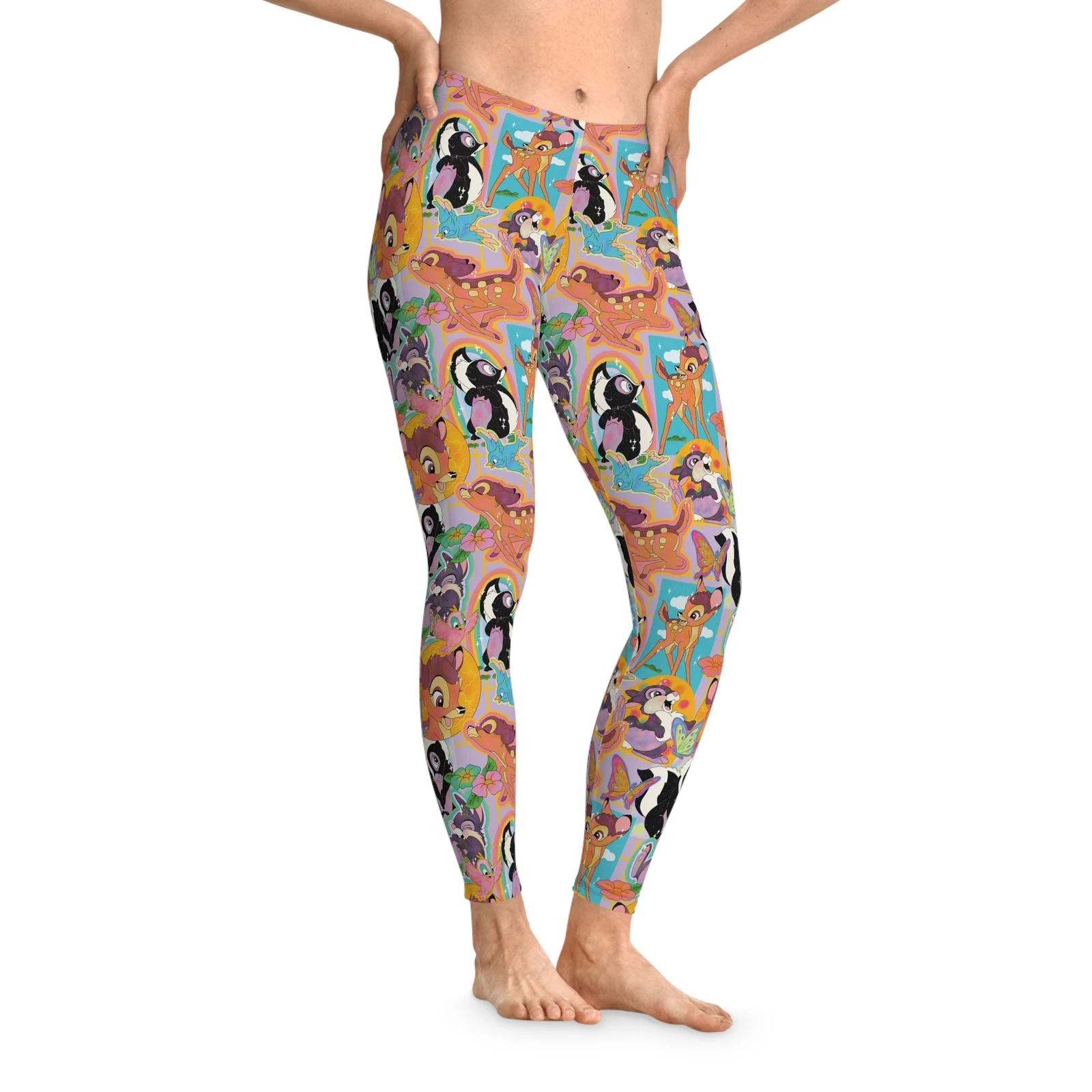 Bambi Stretchy Leggings, Gift for Her