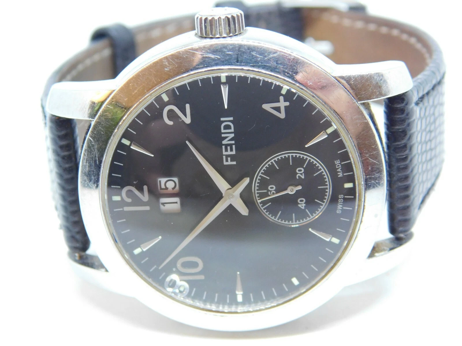 Orologio donna Fendi Orologi 2100G cristallo zaffiro quarzo necessita di riparazioni leggere