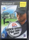Tiger Woods 2003 (Playstation 2, PS2) Complete w/ Manual, CIB, Tested - Working