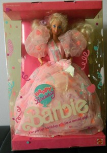 Vintage Mattel Happy Birthday 1990 Barbie Doll NRFB | eBay