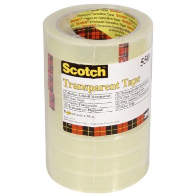 Scotch Klebefilm 550, transparent, 19 mm x 66 m