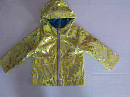 Cat \u0026 Jack Hooded Zip Raincoat Rain 