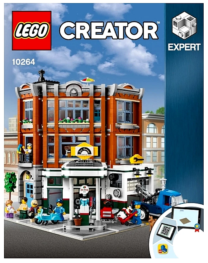 Lego classic garage instructions sale