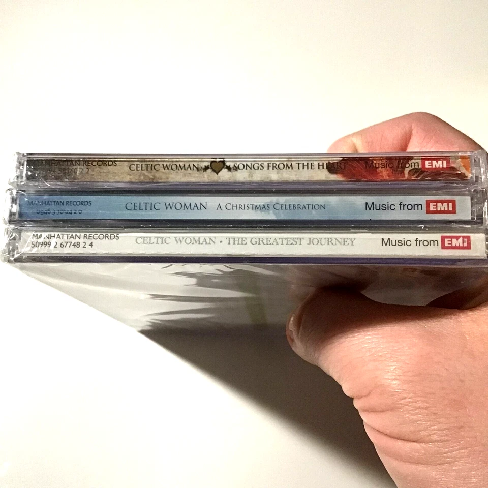 Celtic Woman 3 CD Lot: Songs From The Heart, A Christmas Celebration, The Great Foto 3 de 3