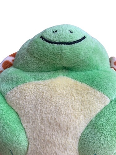 Peluche Ty Beanie Ballz Zoom la tartaruga rotondo 12" giocattolo occhi grandi marrone verde ottime condizioni - Foto 4 di 9