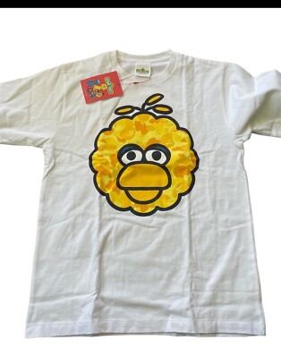 セサミストリート ベイビーマイロ Tシャツ100 ア ベイシング エイプ®とセサミストリートのコラボ発売