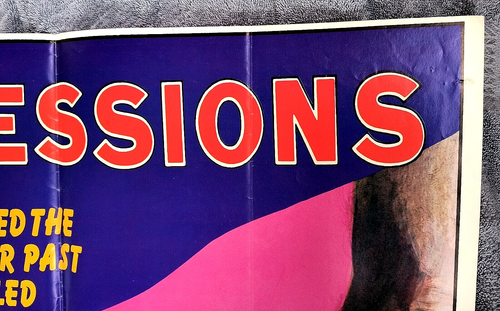 Confessions Movie Poster SEXPLOITATION John Leslie KRISTINE HELLER Dory Devon 77 - Picture 5 of 5