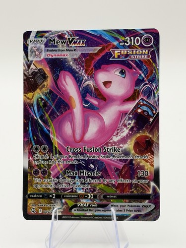 Mew VMAX Alt Full Art Secret Rare - 269/264 - Fusion Strike Pokemon 2021