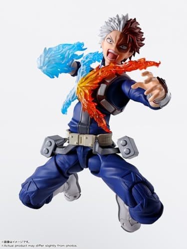 My Hero Academia Shoto Todoroki Figure S.H.Figuarts BANDAI Official Japan Anime - Picture 8 of 12