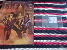 Kiss 💋 Kisstory Alive 2 Tour Ticket Stub 🎸 With Ac/DC,12-12-77, Louisville Ky