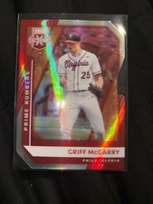 2021 Elite Extra Griff McGarry Prime Numbers Red Die Cut  38/189