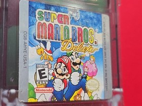 Super Mario Bros Deluxe Game Boy Color Nintendo GBC Authentic No Save Bowser
