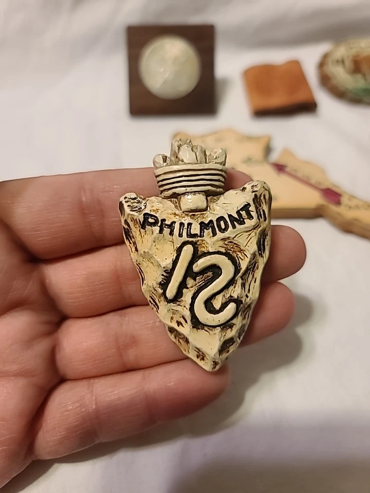 批量 6 件 复古童子军 Bolo 领带拖鞋 — 第 2/4 张图片