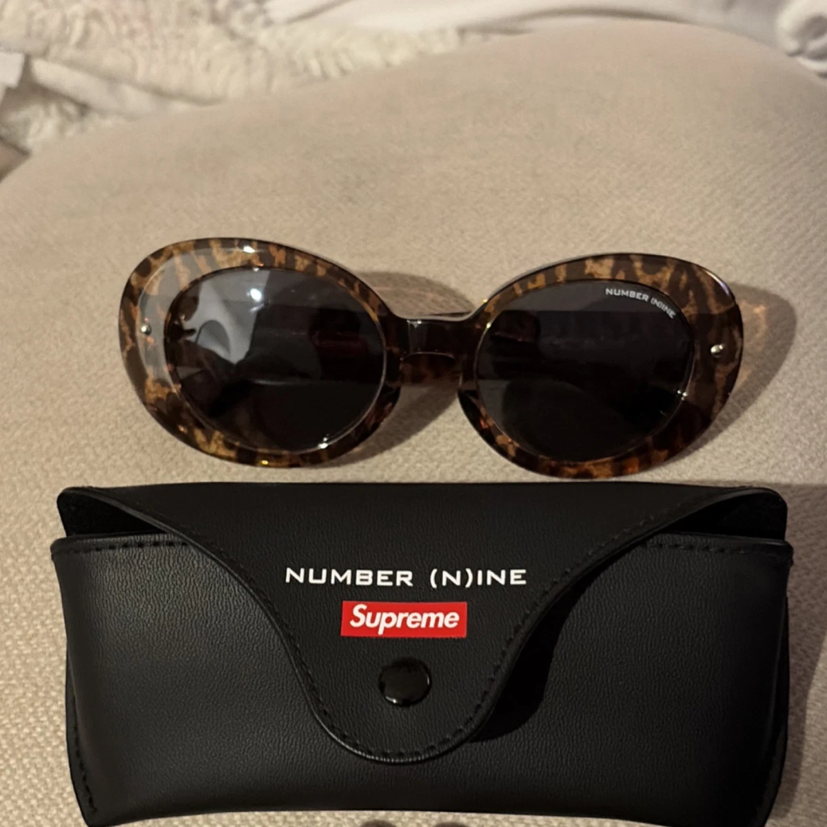 Supreme Black Black Sunglasses for Men for sale | eBay