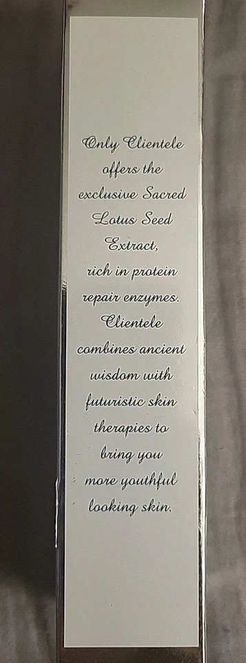 Clientele Elastology Sacred Lotus Mineral Peptide Infusion NIB 2.3Oz Okinawa Sea - Image 4 of 4