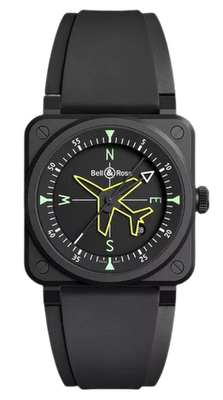 Bell & Ross BR-03 Gyrocompass - BR03A-CPS-CE/SRB | eBay
