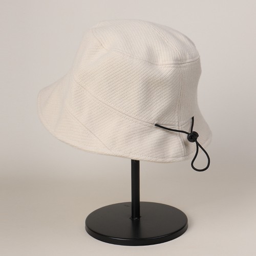 Women Solid Color Bucket Hat Adjustable Outdoor Warm Fisherman Hat - Picture 6 of 14