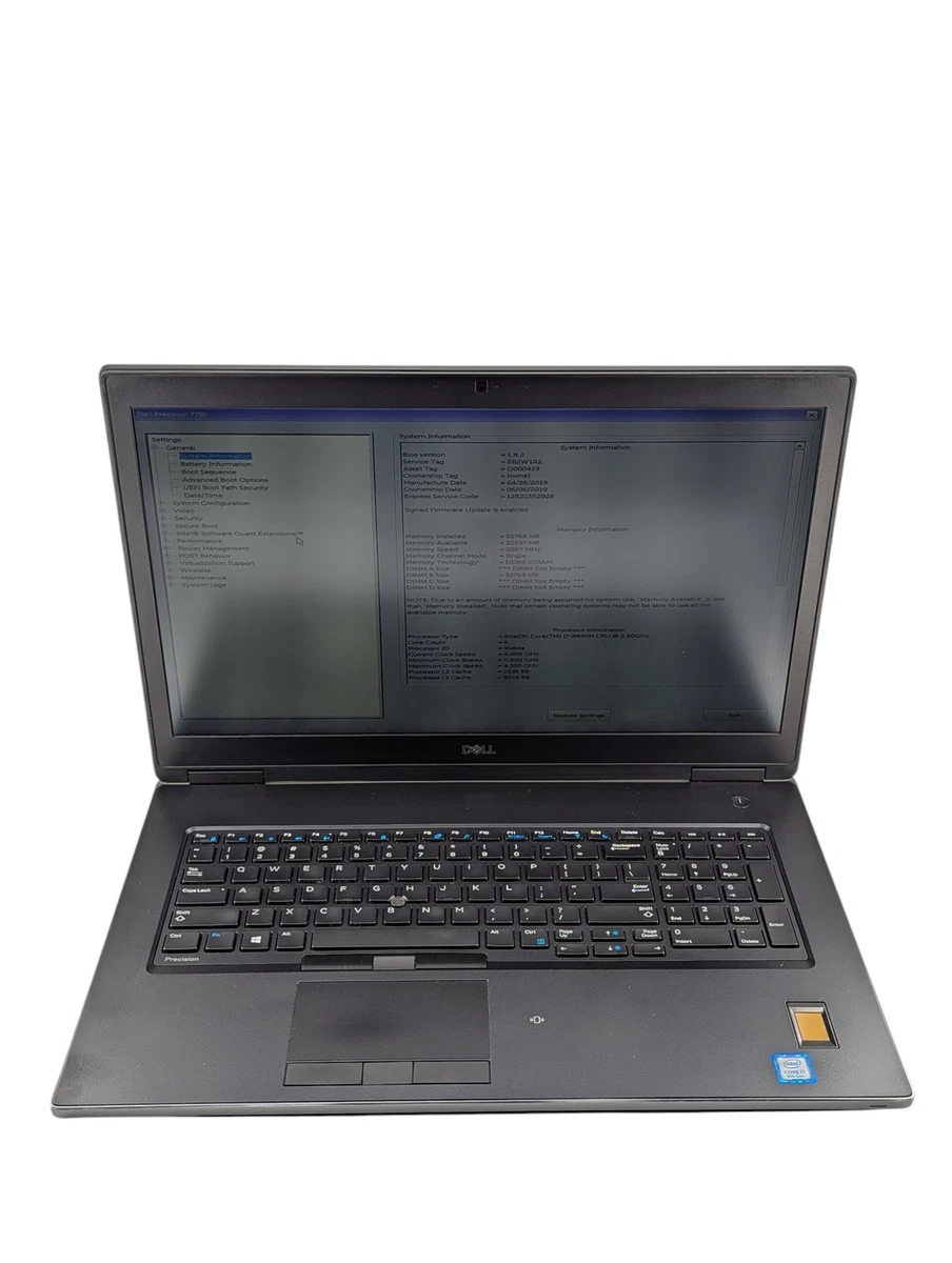 dynabook core i 7 （8th） 32GB RAM 1TB SSD Intel Core i7 8th Gen. 32 GB RAM PC Laptops & Netbooks 1 TB SSD