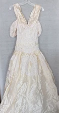 The Goldbergs TV Show Wardrobe Production Used Wedding Dress Damaged Dirty