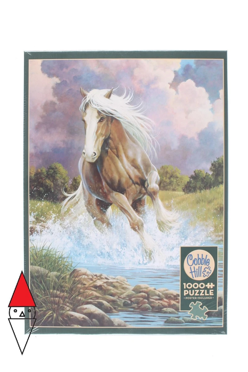 Castorland Puzzle 1000 Pezzi: Cavalli Nel Paese Delle Meraviglie – Paesaggio Fantasy, Per Adulti E Ragazzi