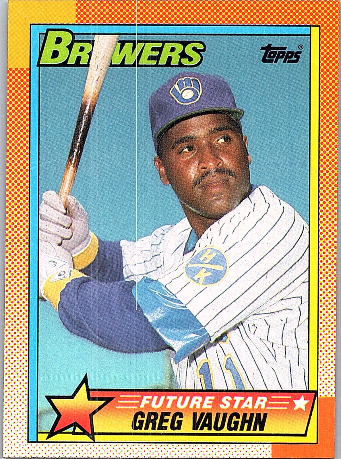 1990 Topps #57 Greg Vaughn