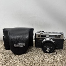 Vintage YASHICA ELECTRO 35 GSN Film Camera 1:1.7 f 45 mm w/ Case UNTESTED