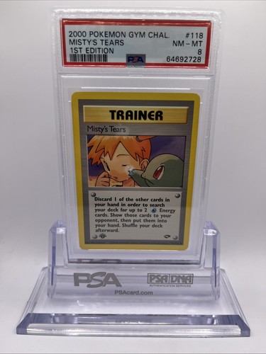Misty's Tears (1st Edition) graded PSA 8 for sale on eBay