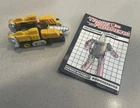 1985 Transformers G1 Powerdasher Drill Dasher Mail Away Hasbro Takara Vintage