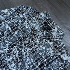 Y2K Rocawear Long Sleeve Shirt Mens 2XL Paint Splatter Grunge Skater Vintage