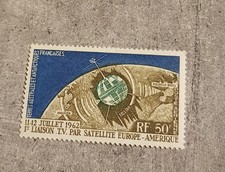 SATÉLITE TERRES AUSTRALES ET ANTARCTIQUES FRANCISCAS -ESPACIO MNH