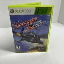 Damage Inc.: Pacific Squadron WWII (Microsoft Xbox 360, 2012) COMPLETE!!Tested!!