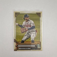 Ozzie Albies ERROR Case hit missing nameplate 