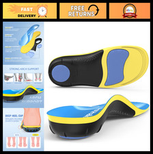 Heavy Duty Orthotic Insoles for Plantar Fasciitis - High Arch Support, Pain Reli