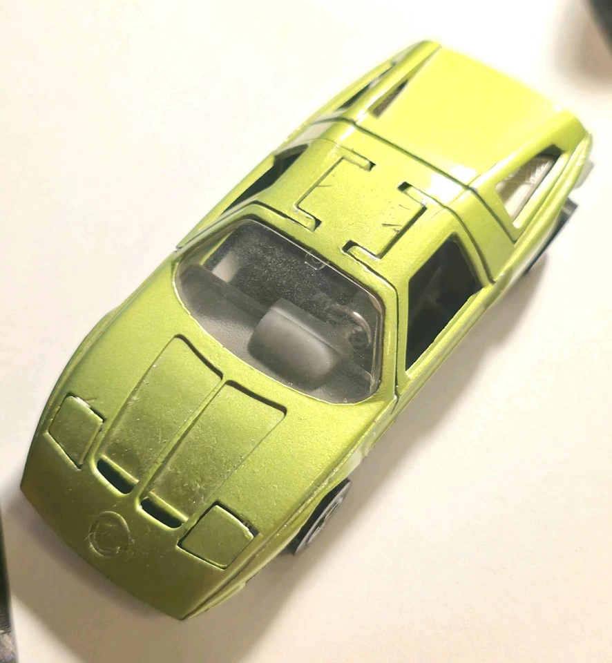 Hot Wheels 1973 Sputafuoco Mercedes C-111 verde ¡Impresionante coche!  Foto 2 de 4