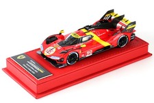 BBR Deluxe C280DL 1/43 Ferrari 499P Hypercar 2022 Red Leather Base Limited