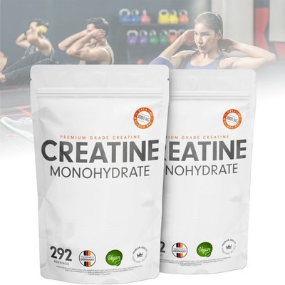 1kg / 1000g Creatin Monohydrat Pulver Kreatin Pulver 100% vegan Muskelaufbau