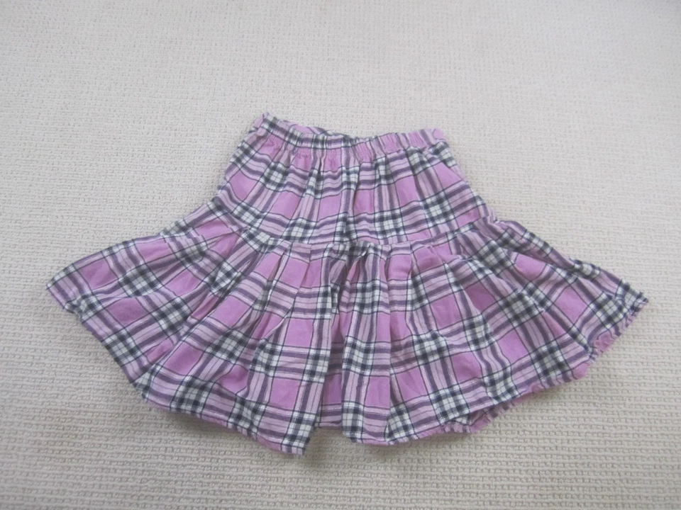 Falda polar Disney Lilo & Stitch niñas 14-16 rosa a cuadros cintura alta algodón Foto 4 de 4