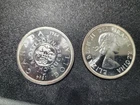 1964 Canada 1 Dollar 80% Silver Coin BU Confederation Conference  (2 coins)