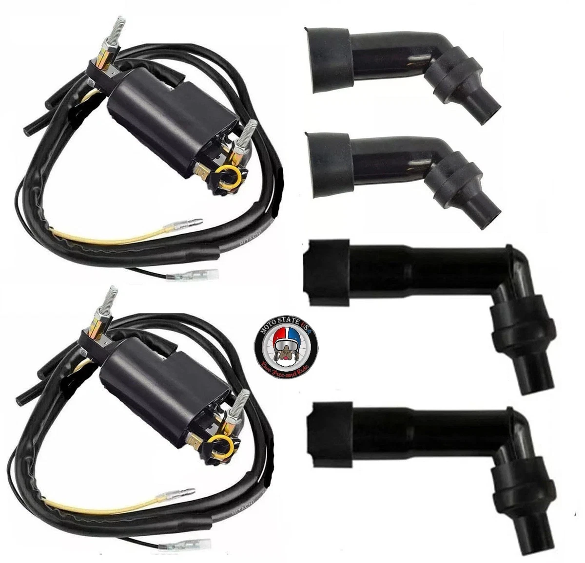 Set Bobine Accensione Per Moto Honda CB350F CB400F CB500 CB550 – Ricambio OEM 30510-333-013