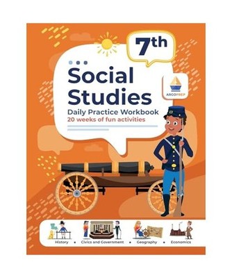 7th Grade Social Studies: Daily Practice Workbook | 20 Weeks of Fun Activities |