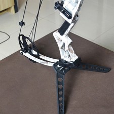 Black Kick Stand Holder Legs For 3D Shoot Range Hunting Compound
